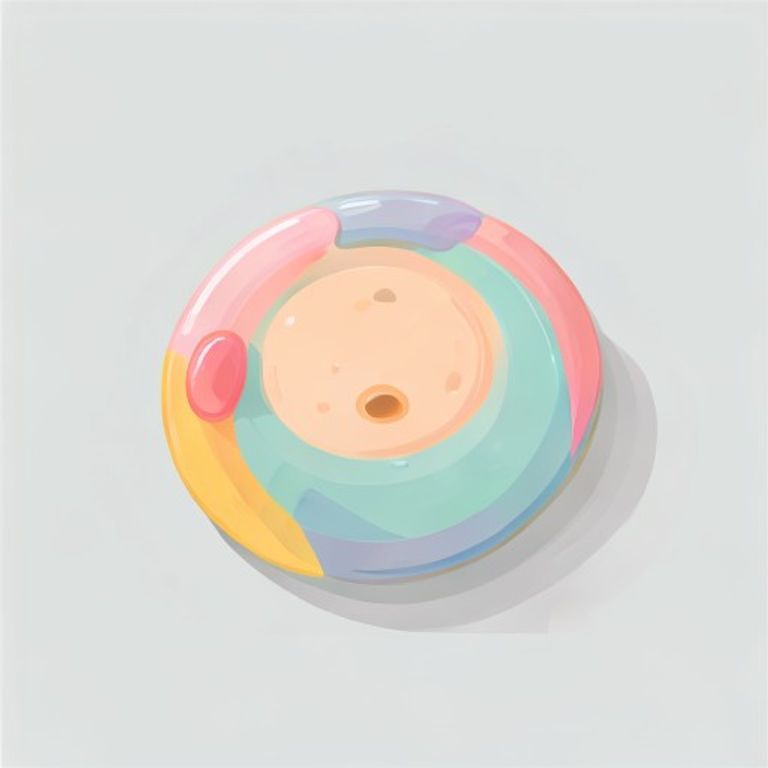 Illustration of Sassy Tummy Time Floor Mirror