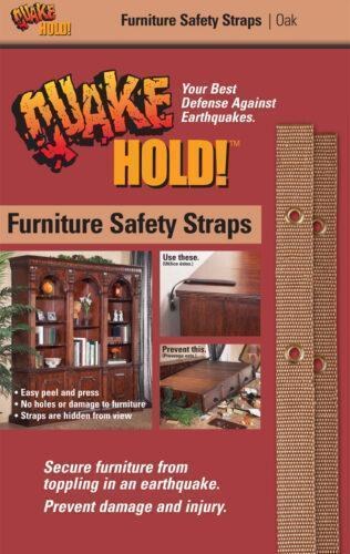 Quakehold! 4163 Furniture Safety Straps